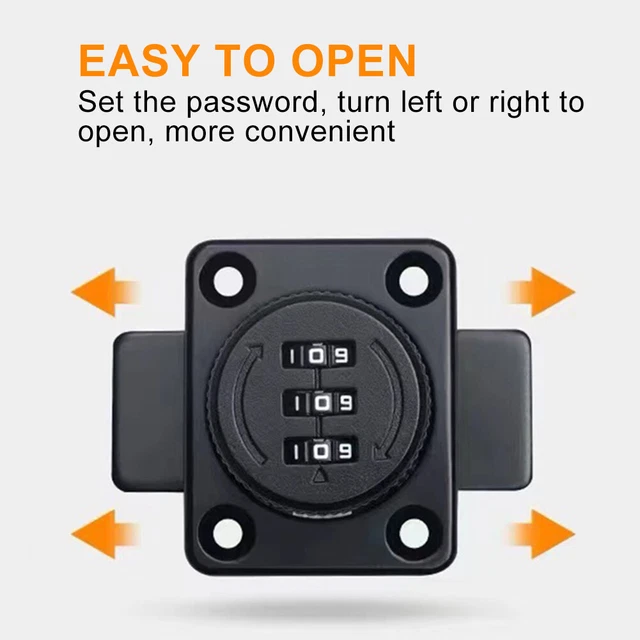 For Cabinet Screws Hotel Door Password Lock Mailbox With Glue Keyless Zinc Alloy