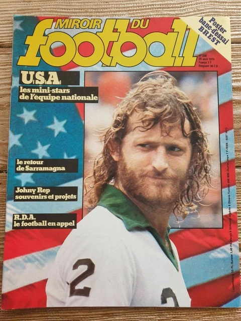 1975 MIROIR DU FOOTBALL n° 246 TOUTES LES EQUIPES DIVISION 1 et 2 EN PHOTOS RARE