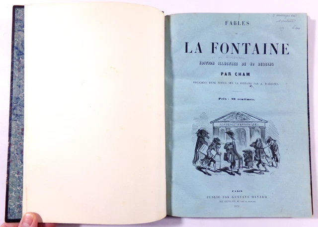 Livre Rare 1890 – Fables De La Fontaine Et Florian – Édition Originale D'Algérie (Constantine)