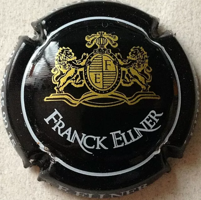Capsule de Champagne ELLNER Franck (3. noir or et blanc)