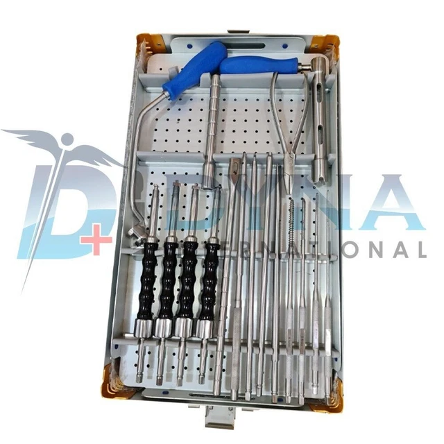 Ensemble D'instruments Chirurgicaux Orthopédiques Pour Fixation De La...