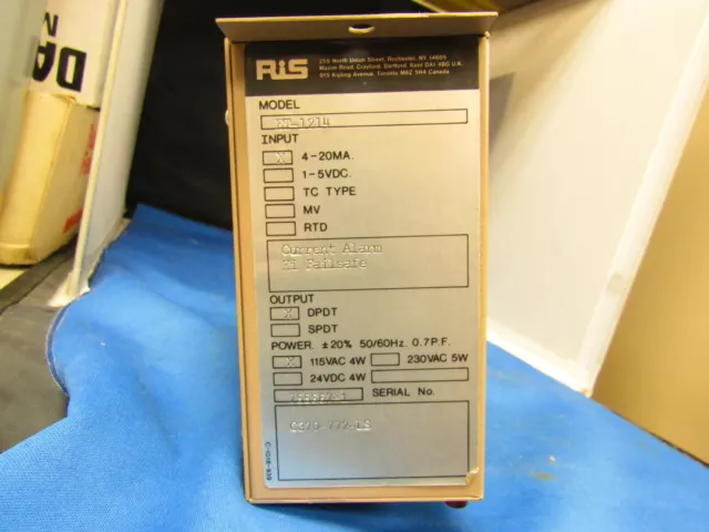 Ris Current Voltage Alarm Et-1214