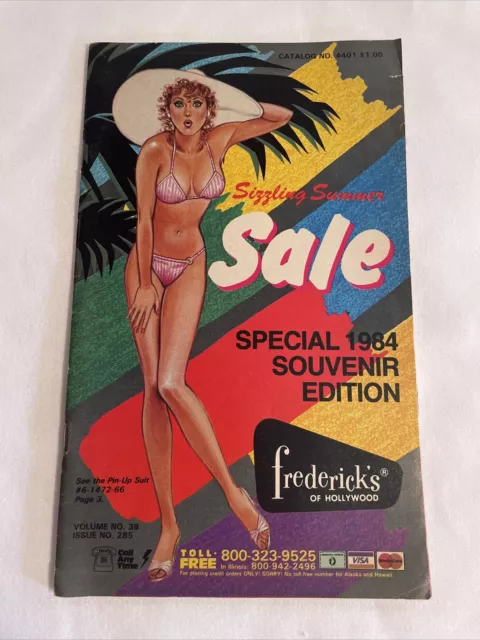 1984 Fredricks Of Hollywood Catalog VINTAGE Vol. 38 #285 Catalog #4401 (CP3)