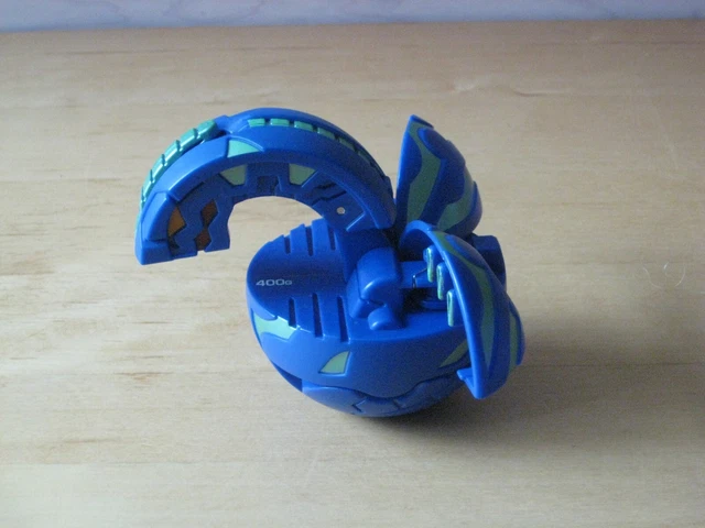 Bakugan Battle Brawlers Large Dragonoid Blue Aquos 400G Figure