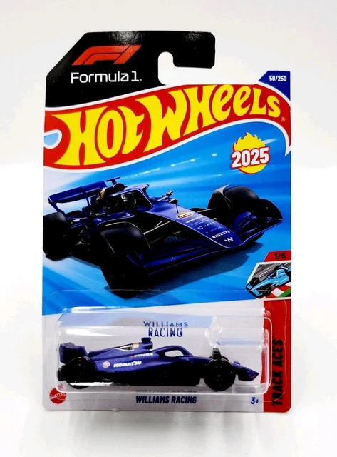 Williams F1 2025 Hot Wheels 1/5 Track Aces Blue Williams Racing