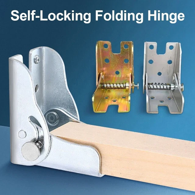 SELFLOCKING FOLDING HINGE Fold Feet Hinges Table Leg Fittings Support