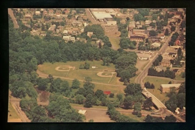 Pennsylvania PA postcard Perkasie, Little League Baseball Field chrome
