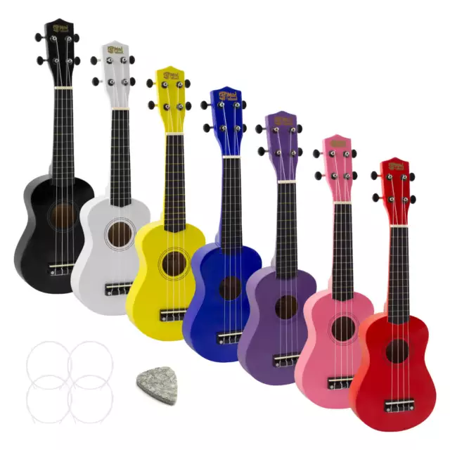 Mad About Soprano Beginners Ukulele with Bag, Pick & Carbon Strings