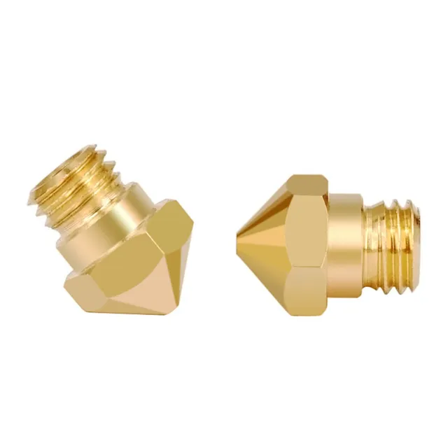 For Mk10 Brass 0.4mm M7 thread nozzle For 1.75mm Extruder Filament 3D Printer