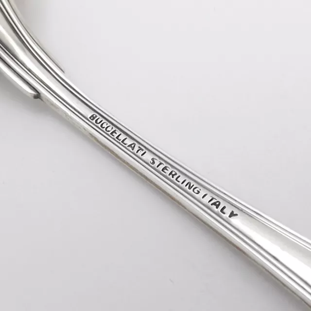 Sterling Silver Buccellati Italy Milano Teaspoon 6 Inch 3