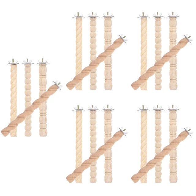 20 pcs Spielen Übung Klettern Vögel Vogel Barsch Für Vogel Papagei Pet