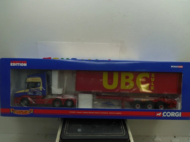 T824 CONRAD CAMION MAN TRUCK SEMI REMORQUE TALBERT TIEFLADER BE