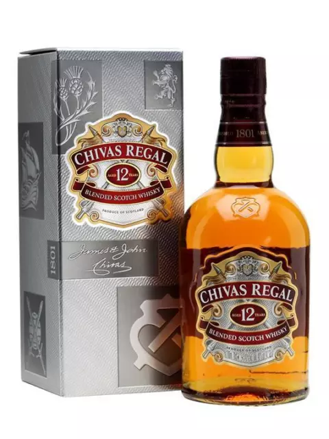 Chivas Regal 12 Year Old Blended Whisky 1.75L