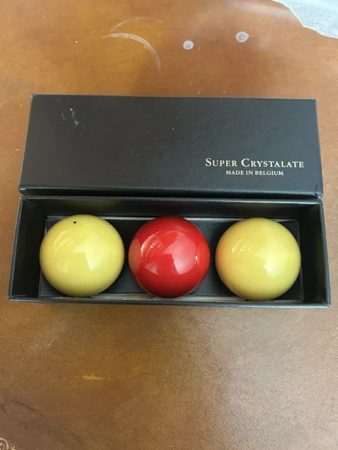 SUPER CHRYSTALATE BALLS MADE IN ENGLAND ビリヤード