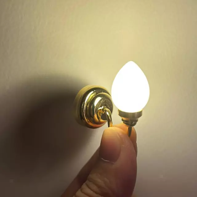 1:12 Miniature Sconce 1:12 Scale Life Scene Layout 1: 12 Scale Wall Lamp