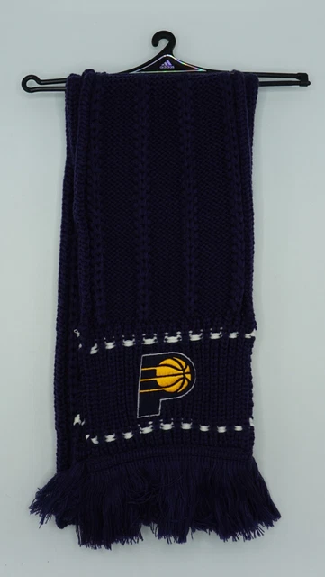 NBA Indiana Pacers Adidas Fransen Winter Gestrickt Schal Stil #S518W Neu