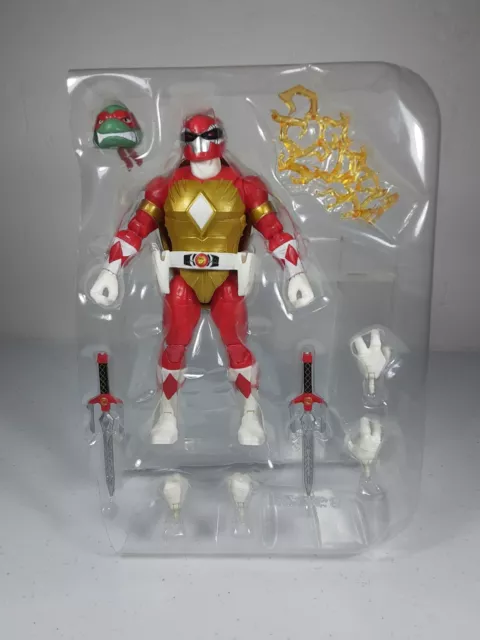 Power Rangers Lightning Collection X TMNT Morphed Raphael Hasbro Open Box