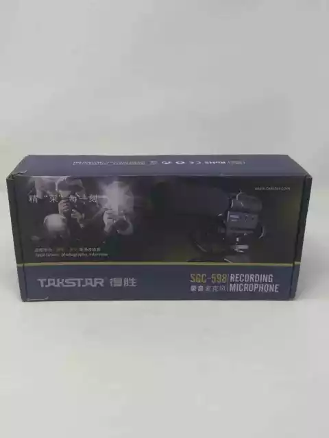 Takstar SGC-598 Shotgun Video Microphone Camera Interview Recording Mic for DSLR