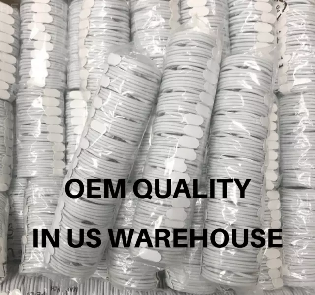 Wholesale Bulk Lot 3Ft 6Ft USB Cable For Apple iPhone XR X 8 7 Plus Charger Cord