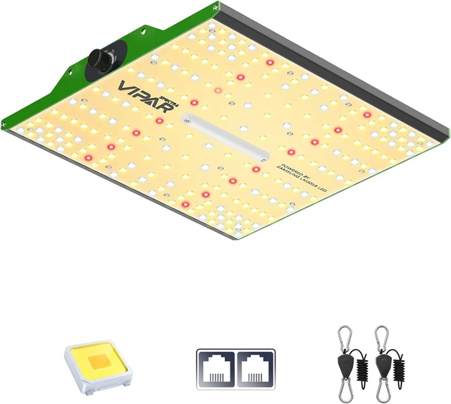 P1000 LED Grow Light with Samsung LM301B Diodes & Dimming Daisy Chain, Full Spec