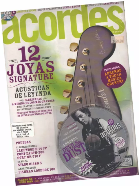 Revista + Cd ""Acordes De Guitarra #85", En Español