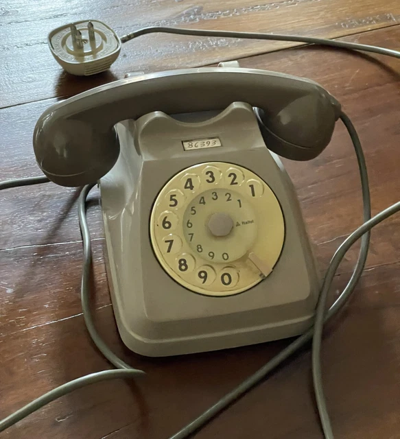 Telefono a disco SIP/Italtel vintage