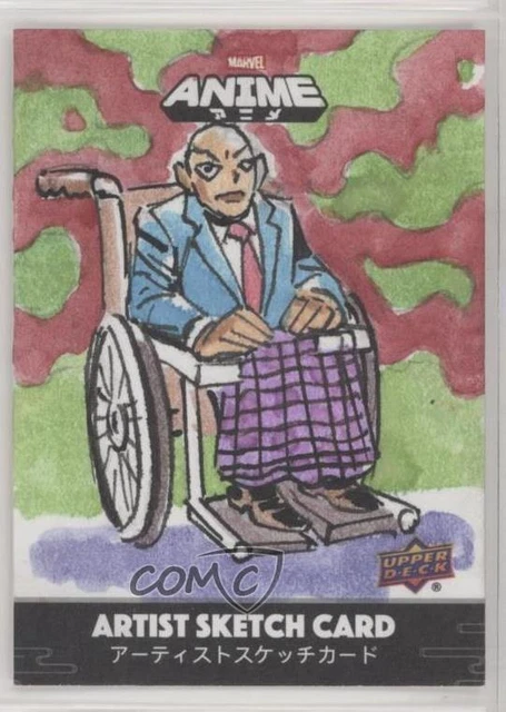 2020 Upper Deck Marvel Anime Sketch Cards 1/1 Al Milgrom Auto Sketch 5za