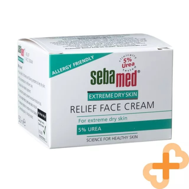 SebaMed Extrême Sec Peau Urea 5% Soulagement Crème Visage Allergie Amical 50 ML