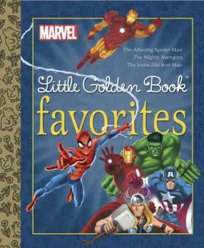 Marvel Heroes Little Golden Book Favorites #1 (Marvel) - Hardcover - GOOD