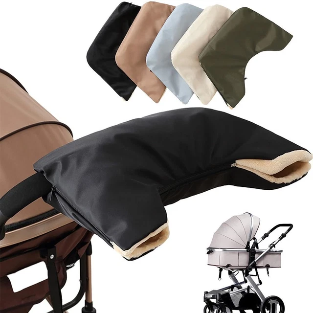 Pram Hand Muff Baby Pushchair Fleece Hand Gloves Stroller Hand