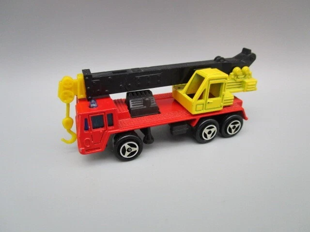 Camion Grue Majorette Série 200 - Saviem - Blister D'origine, Modèle Vintage