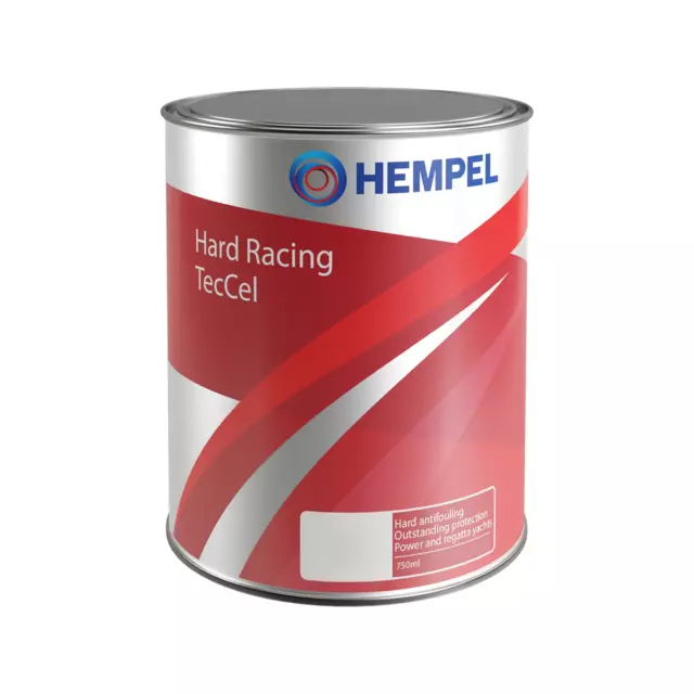 (68,92 EUR/l) Hempel Hard Racing TecCel Antifouling 750 ml 0,75l | 5 Farben