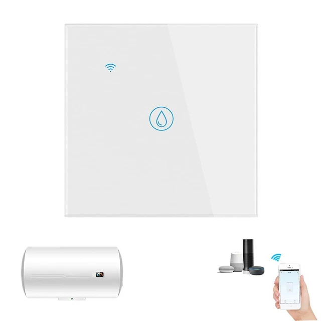 SMART IMMERSION HEATER Timer Switch, 2.4Ghz 40A 8000W WiFi Water Heater