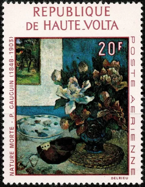 HAUTE VOLTA 1968 TABLEAU PAUL  GAUGUIN  PA n°49 neuf ★★ luxe / MNH