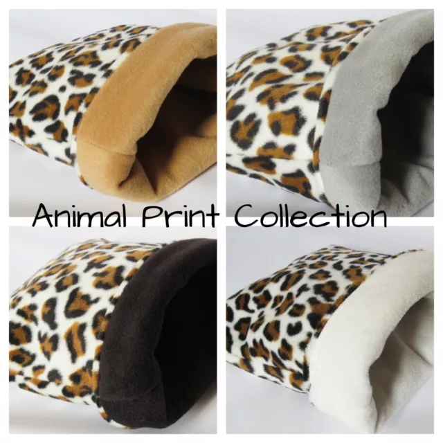 **Cozy Pets **4 Sizes **Fleece Snuggle Pouch,Bag,Guinea Pig Bed Hedgehog,Rat