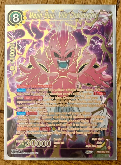 DRAGON BALL SUPER Card Game - BT20-104 SPR - Majin Buu, Vile Onslaught *NM*  21.49 - PicClick UK