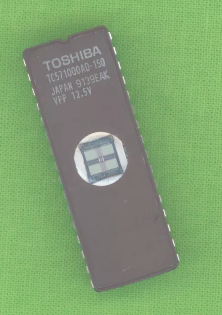 20 Stück Toshiba EPROM TC571000AD-150 VPP 12.5V  32 pin