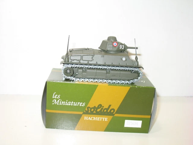 Char Somua S35 Solido 1/50, Armée Française 1940, WW2, Collection