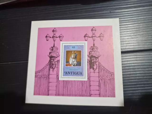 Antigua And Barbuda 1978 Sg Ms586 25Th Anniv Of Coronation Mnh