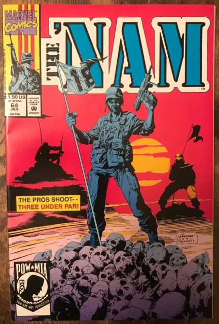 The Nam #64 Dixon Vietnam War Viet Cong Quesada Cover POW MIA Marvel NM/M 1992