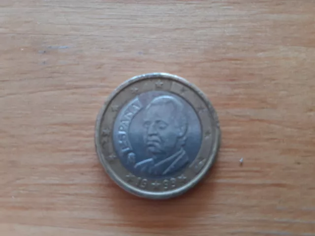 1 Euro Münze Espana Spanien 1999