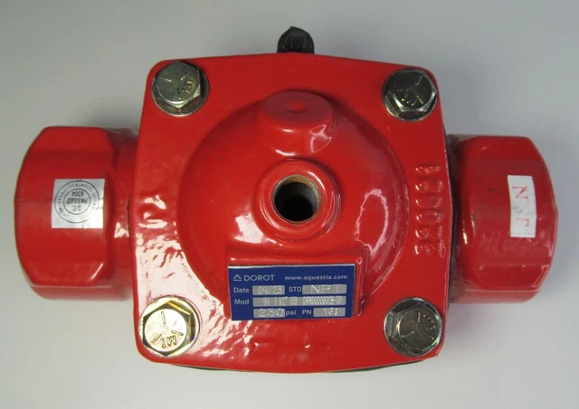 New Dorot/ Netafim Model 44 Series 100 Direct Sealing Diaphragm Valve 1-1/2" Npt