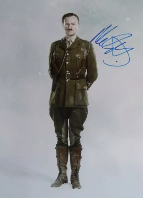 Mark Gatiss  Dr Who, Autographed A4 Photograph.