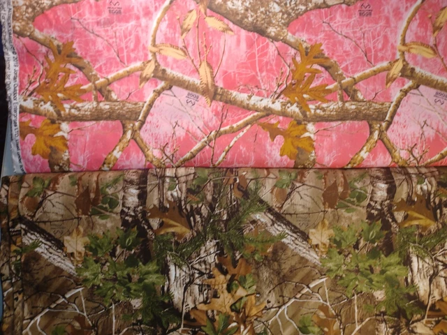 Realtree Camoflage Camo 100% Cotton Fabric