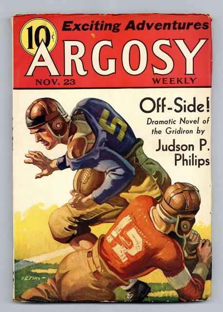 Argosy Part 4: Argosy Weekly Nov 23 1935 GD/VG 3.0