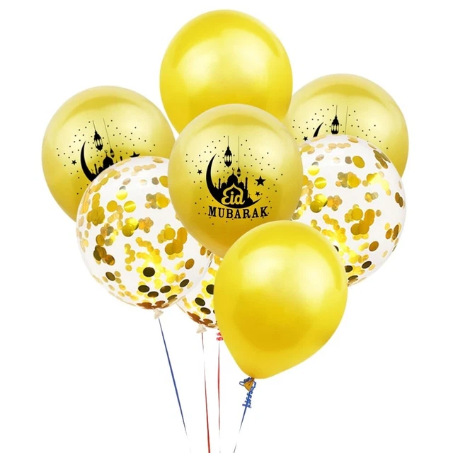40 pz palloncini in lamina casa Eid Mubarak decorazioni per stanze