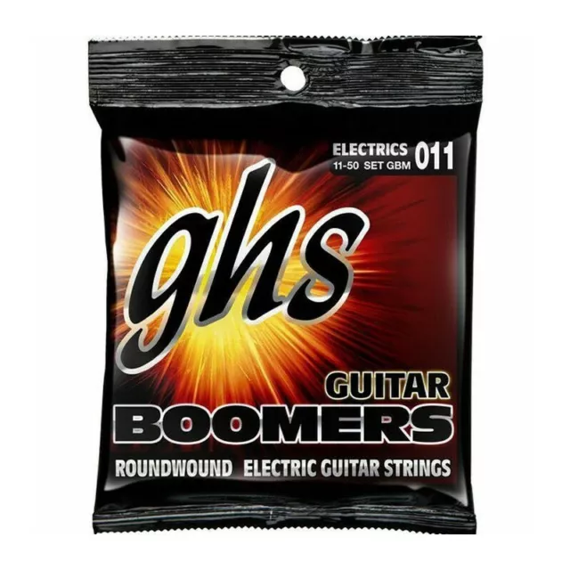 GHS GBM - Jeu de cordes Boomers guitare électrique - 11-50