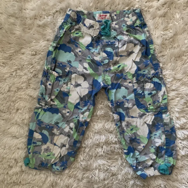 OshKosh B’gosh Girls Flower Capri Pants Size 6