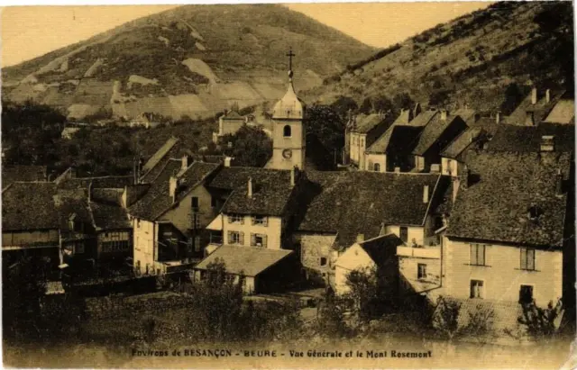 CPA Environs de BESANCON - BEURE - Vue Générale et le Mont Rosemont (182994)