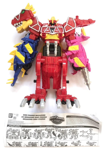 Megazord Dino Charge Power Rangers - 26 Cm - Bandai - Occasion